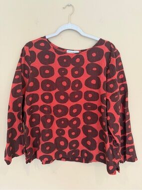 Christopher Calvin 100% Linen Top